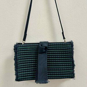 Rothy’s Navy Blue Tassel Clutch